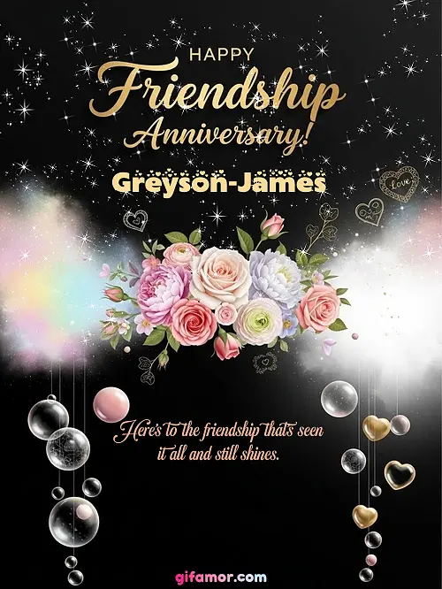Happy friendship anniversary! II Greyson-James