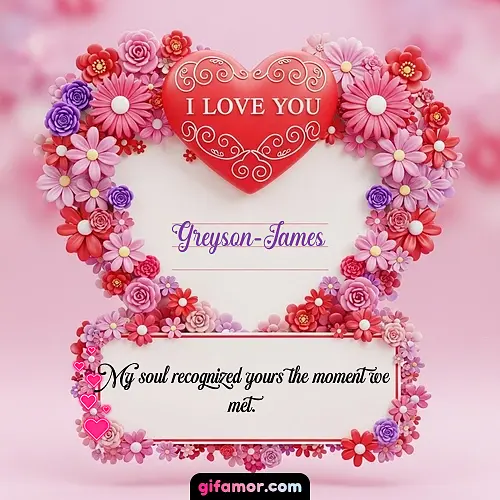 I Love You IX Greyson-James