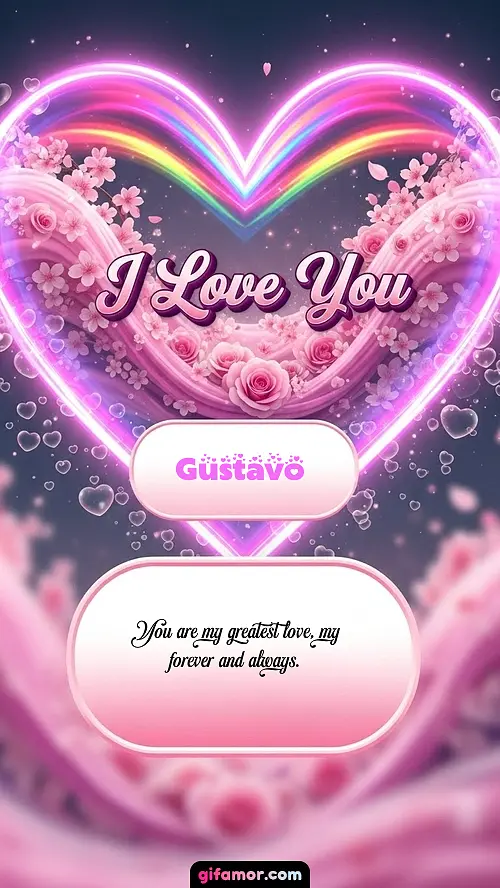 I Love You XXVIII Gustavo