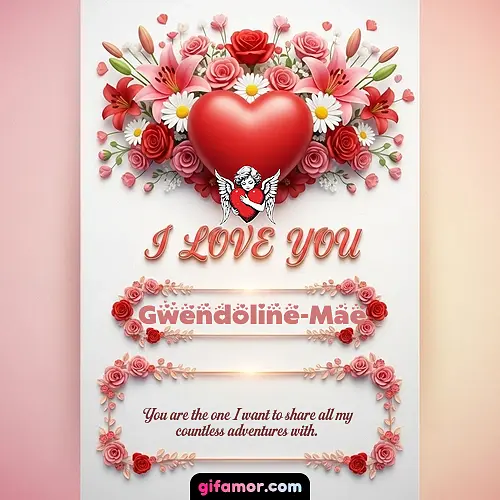 I Love You XXII Gwendoline-Mae