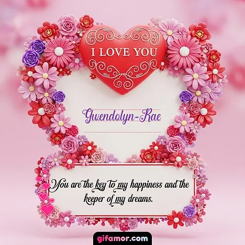 I Love You IX Gwendolyn-Rae