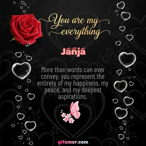 You are my everything I Janja Gif Download