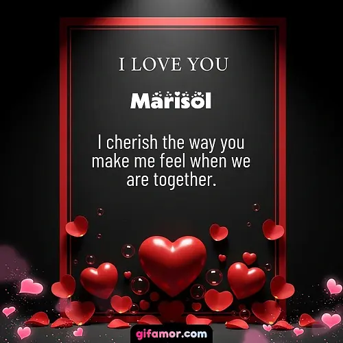 I love you I Marisol Gif Download