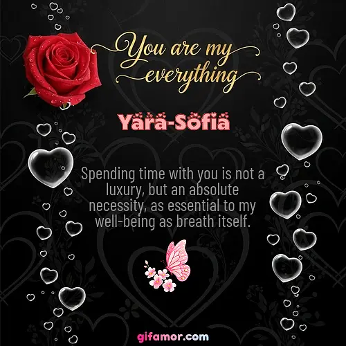 Spending time with you is not a luxury, but an absolute necessity, as essential to my well-being as breath itself.