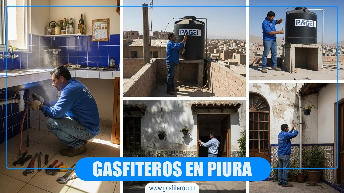 Gasfiteros en Piura